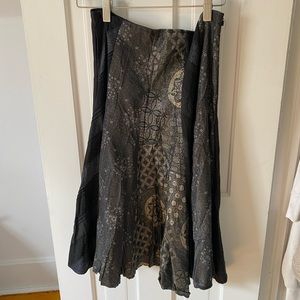 Vintage patchwork skirt